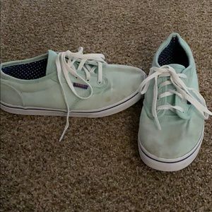 Teal vans